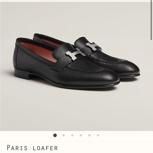 NEVER WORN Hermes Paris Women’s Loafer (38) W/ BOX AND DUST BAGS BOUGHT IN PARIS - Picture 9 of 9